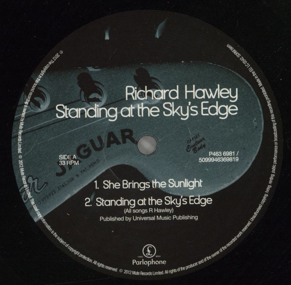Richard Hawley Standing At The Sky's Edge + CD - EX UK 2-LP vinyl record set (Double LP Album) WLE2LST879638