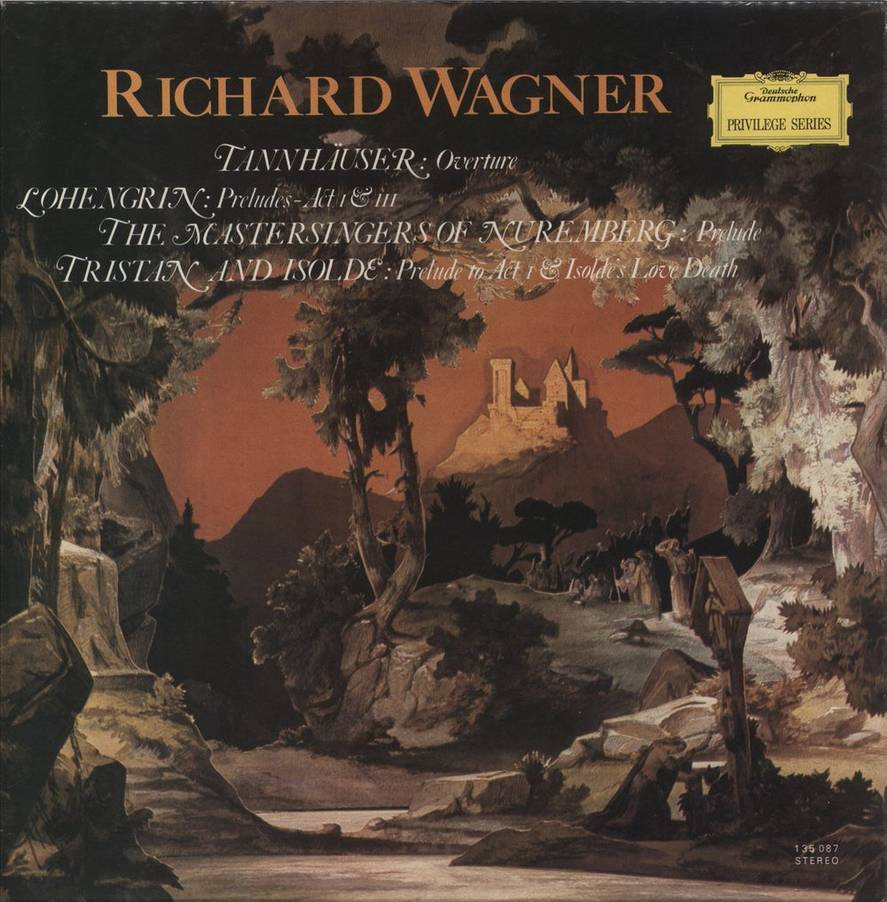 Richard Wagner Richard Wagner UK vinyl LP album (LP record) 135087