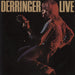 Rick Derringer Live Japanese vinyl LP album (LP record) 25AP588