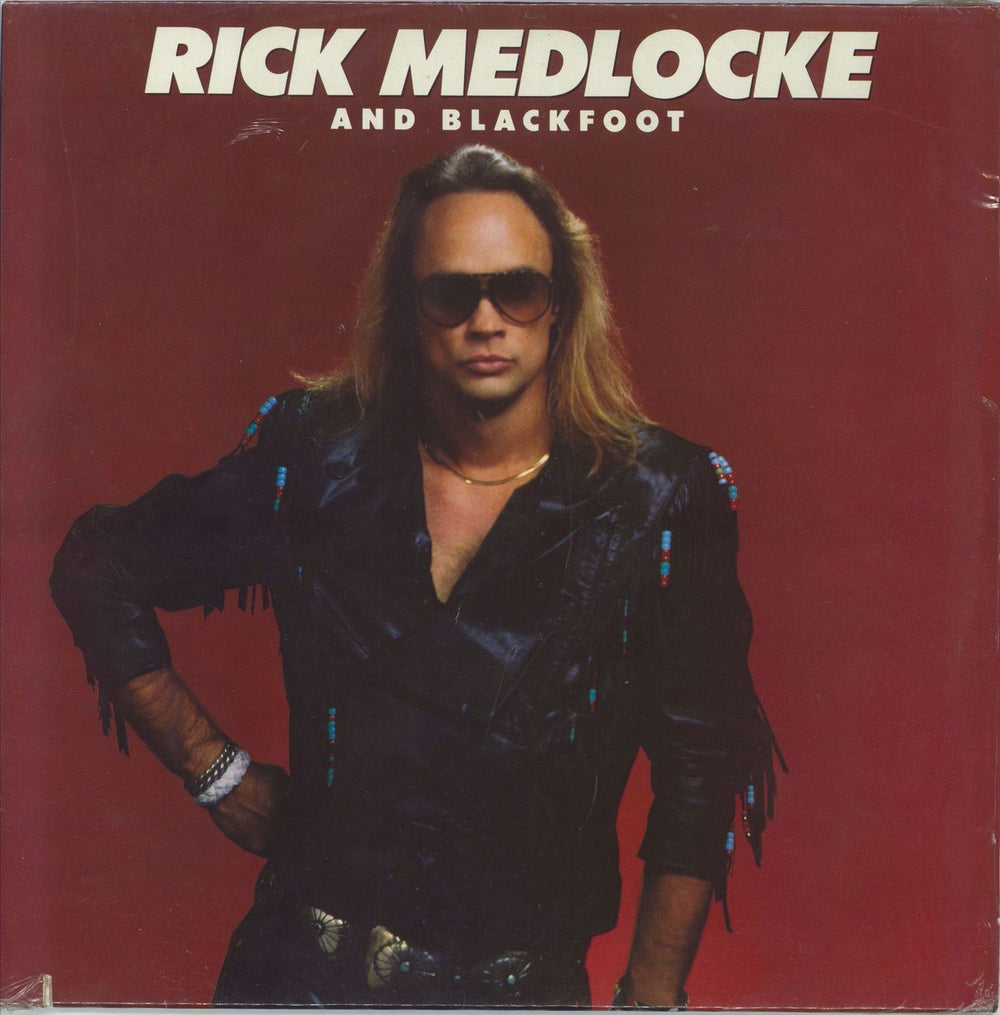 Rick Medlocke And Blackfoot Rick Medlocke And Blackfoot + lyric inner German vinyl LP album (LP record) 781743-1