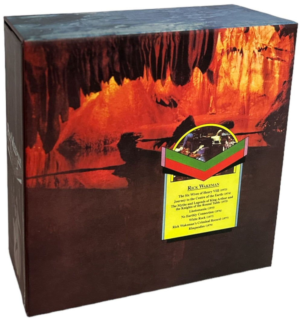 Rick Wakeman Journey To The Centre Of The Earth - SHM Mini-LP Paper Sleeve Collection [8 titles] + Box Japanese SHM CD