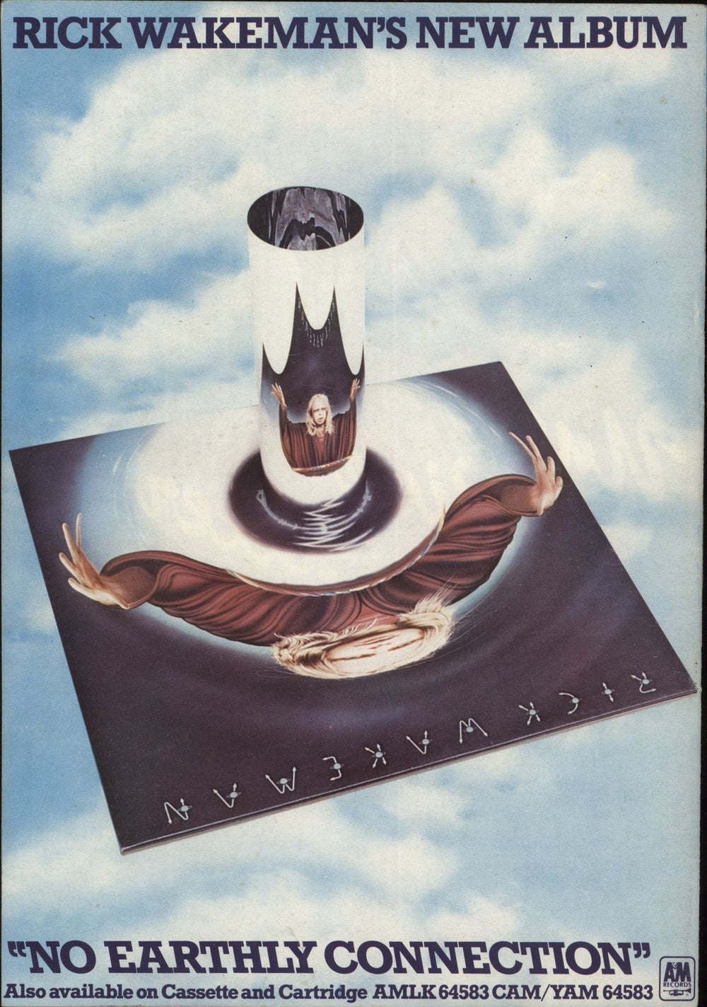 Rick Wakeman The F.A. Challenge Tankard Final UK tour programme RKWTRTH196168