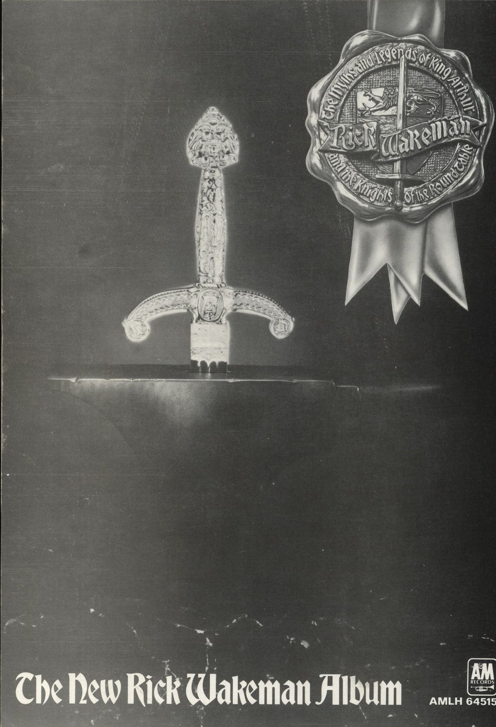 Rick Wakeman The Myths And Legends Of King Arthur UK tour programme