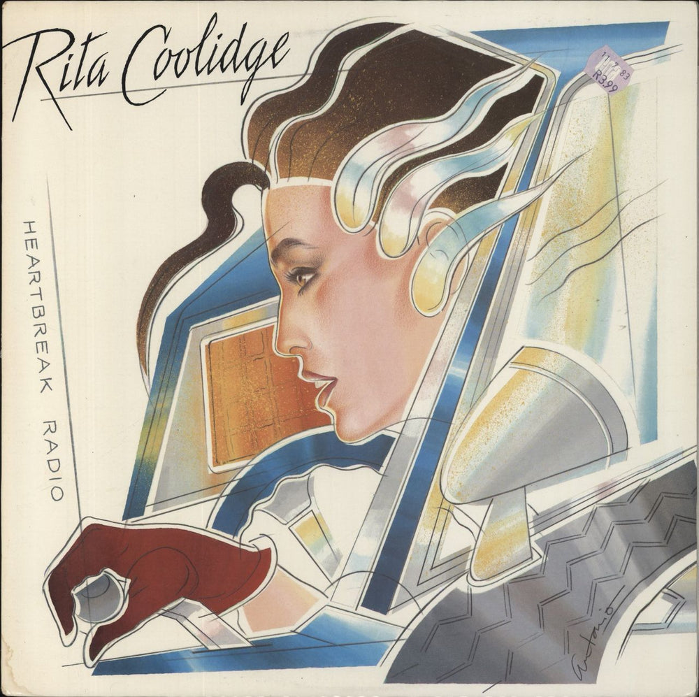 Rita Coolidge Heartbreak Radio South African vinyl LP album (LP record) AMLS63727