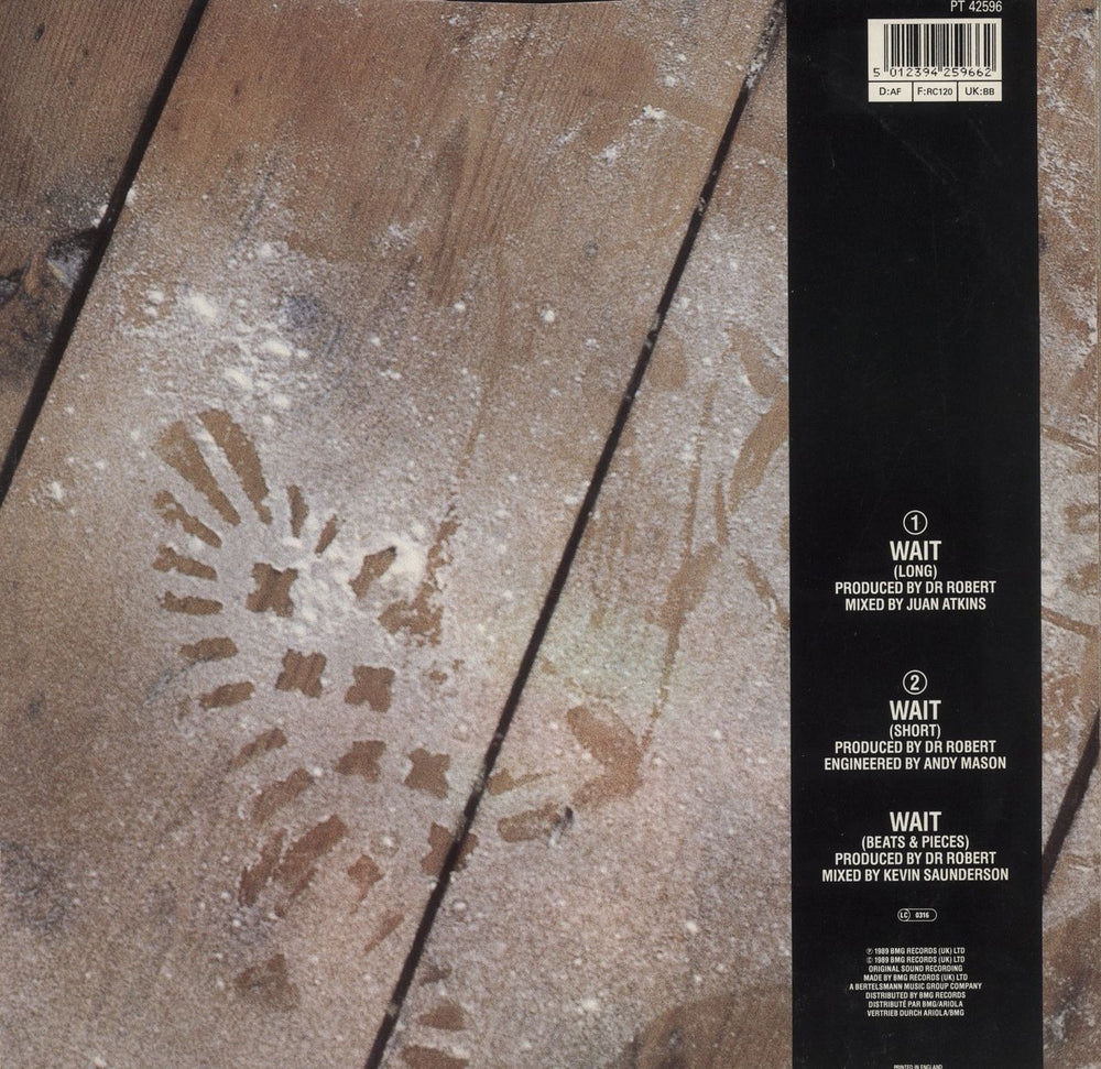 Robert Howard (Dr Robert) Wait UK 12" vinyl single (12 inch record / Maxi-single) 5012394259662