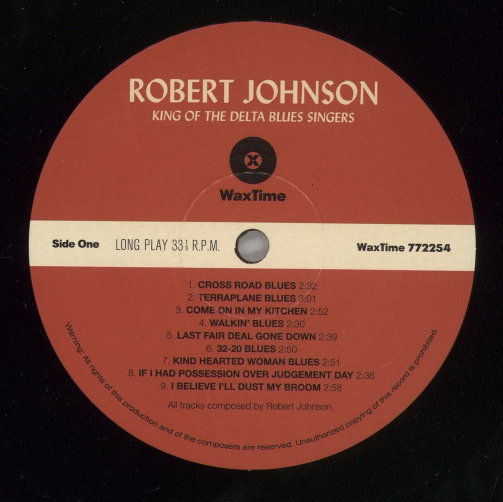 Robert Johnson (30s) King Of The Delta Blues Singers - 180gm UK vinyl LP album (LP record) RJ2LPKI869660
