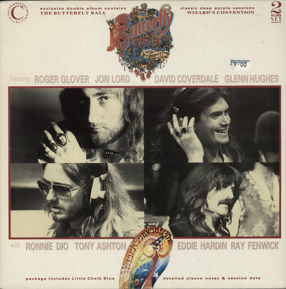 Roger Glover The Butterfly Ball/Wizard's Convention UK 2-LP vinyl record set (Double LP Album) VSOPLP139