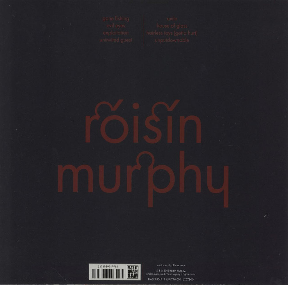 Roisin Murphy Hairless Toys - 180gm + CD UK vinyl LP album (LP record) 5414939917981