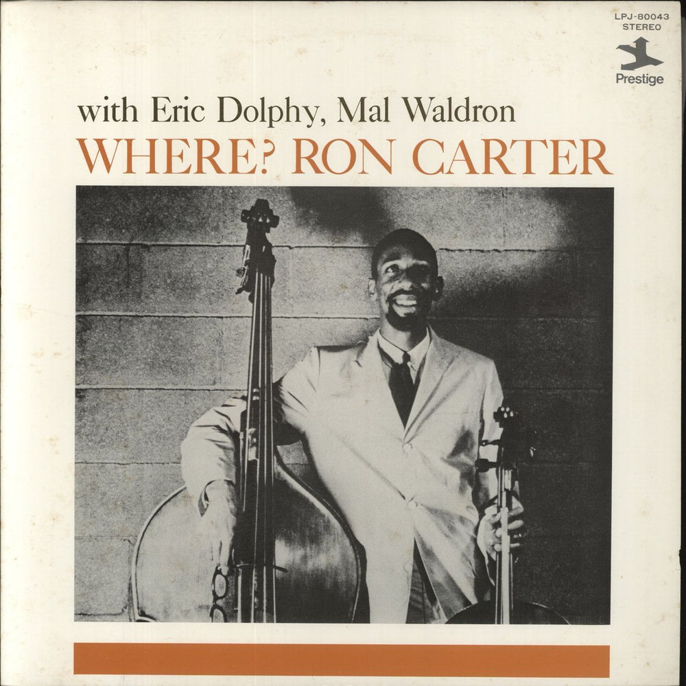 Ron Carter Where? US vinyl LP album (LP record) LPJ-80043