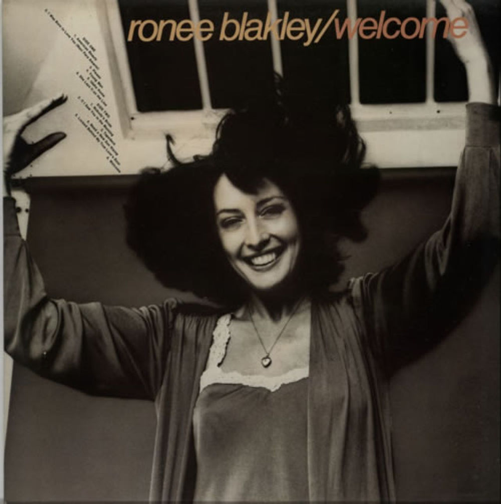 Ronee Blakley Welcome - Test Pressing UK vinyl LP album (LP record) K56174