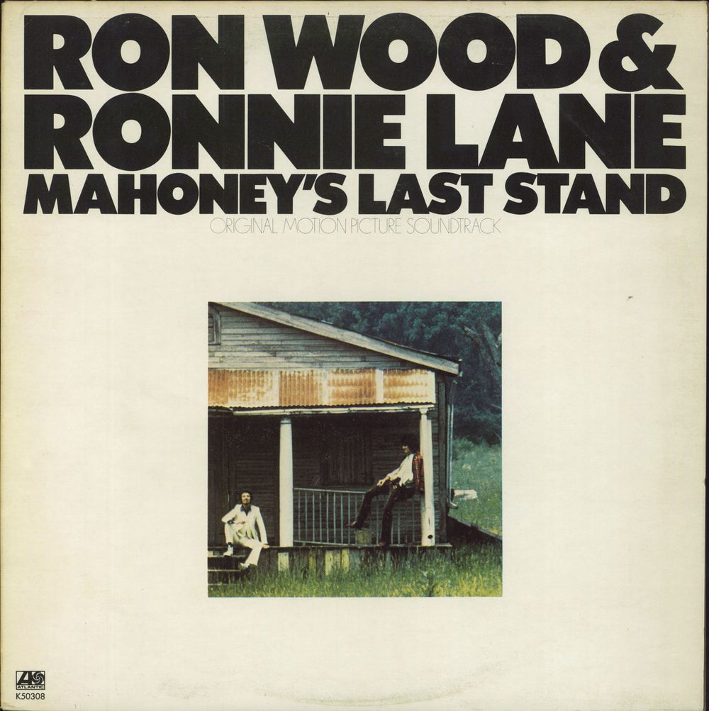 Ronnie Wood Mahoney's Last Stand UK vinyl LP album (LP record) K50308