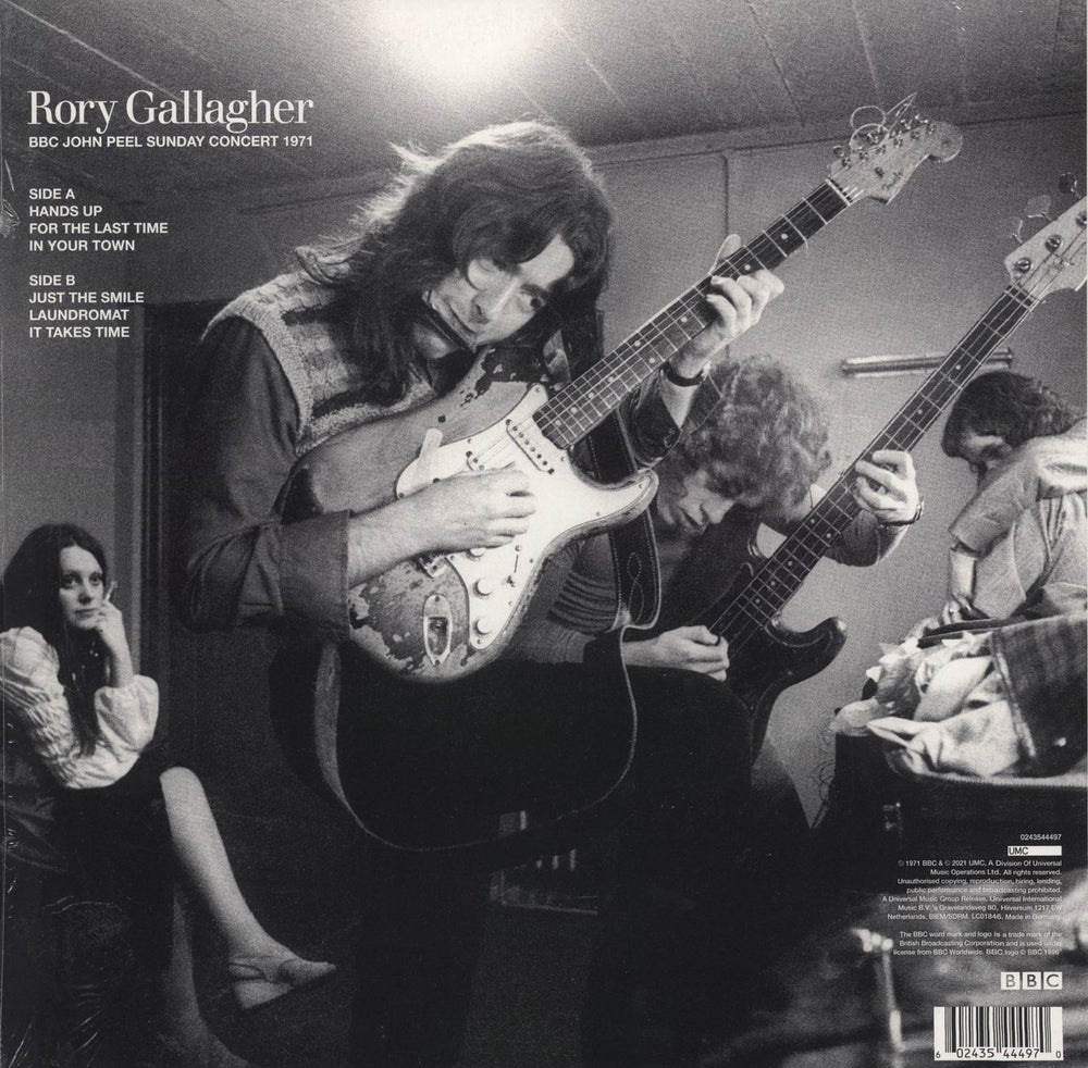 Rory Gallagher BBC John Peel Sunday Concert 1971 - 180gm Orange Vinyl UK vinyl LP album (LP record) 602435444970