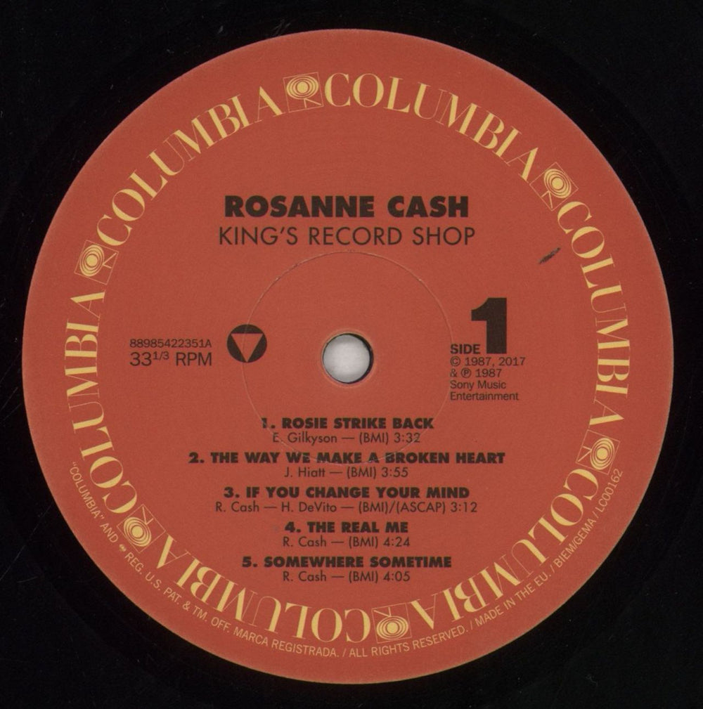 Rosanne Cash King's Record Shop UK 2-LP vinyl record set (Double LP Album) R-C2LKI856559