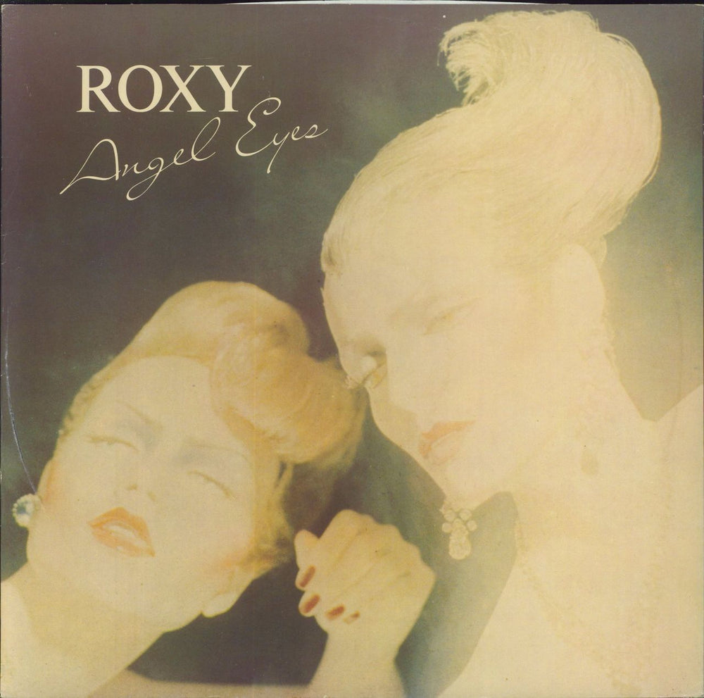 Roxy Music Angel Eyes UK 12" vinyl single (12 inch record / Maxi-single) POSPX67