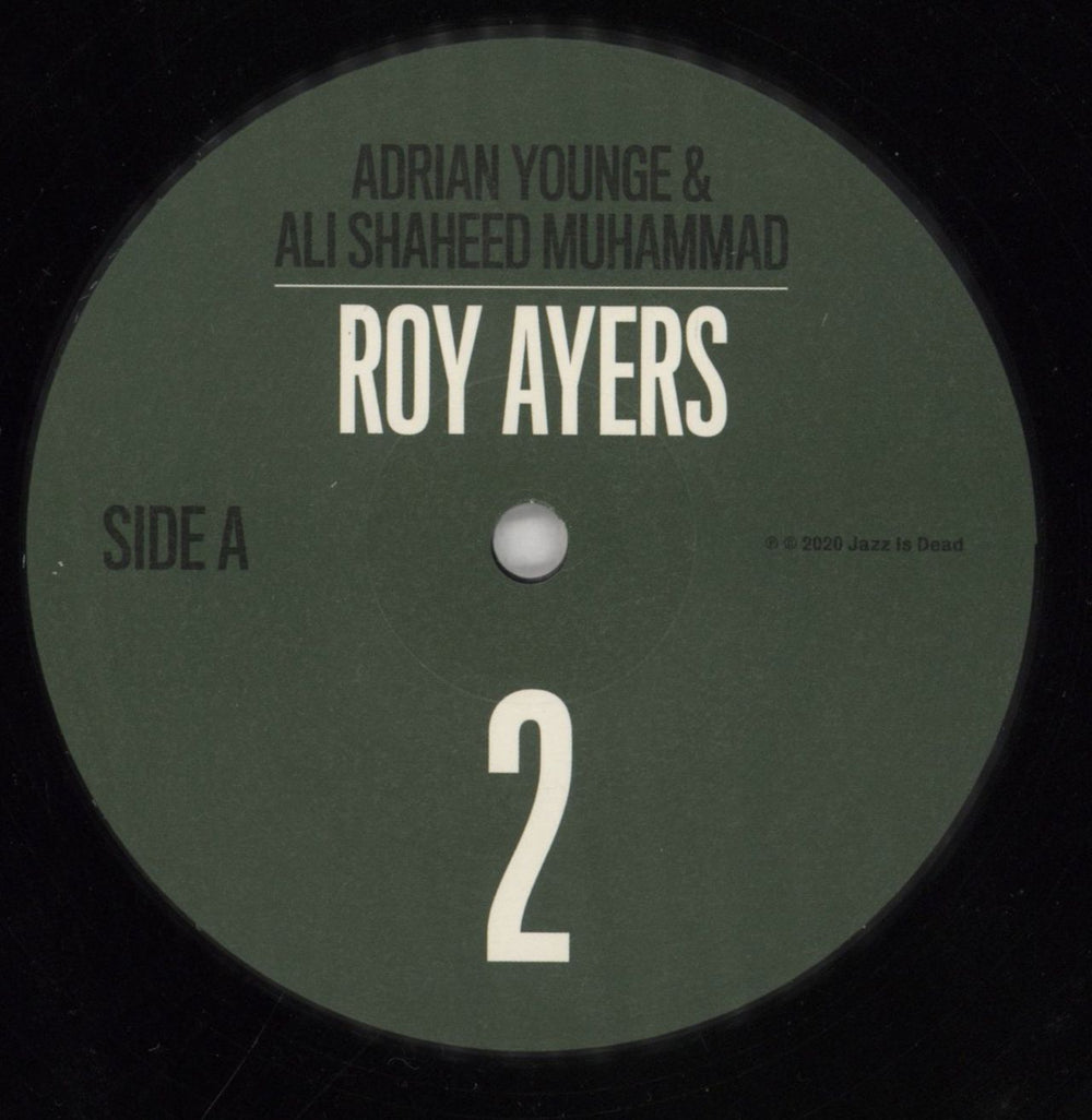 Roy Ayers Jazz Is Dead 2 US vinyl LP album (LP record) RA1LPJA853912