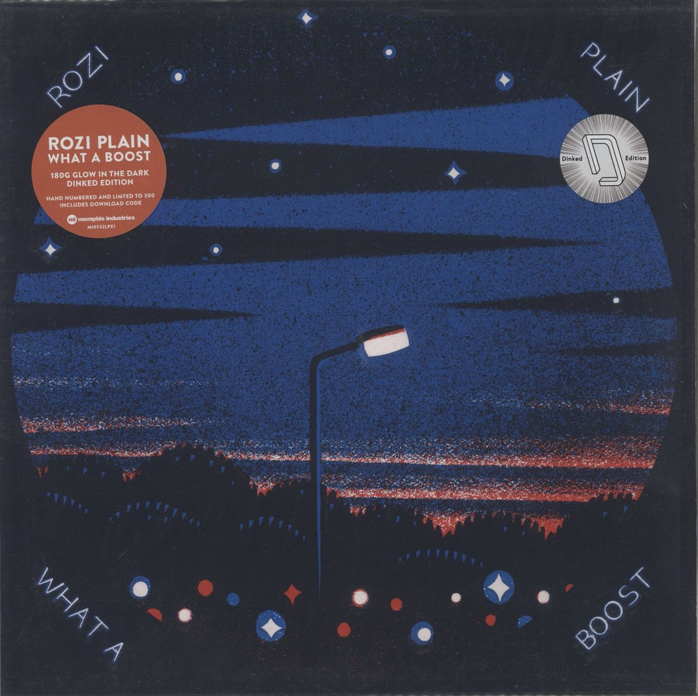 Rozi Plain What A Boost - 180g Glow-in-the-dark Vinyl - Autographed UK vinyl LP album (LP record) MI0532LPX1