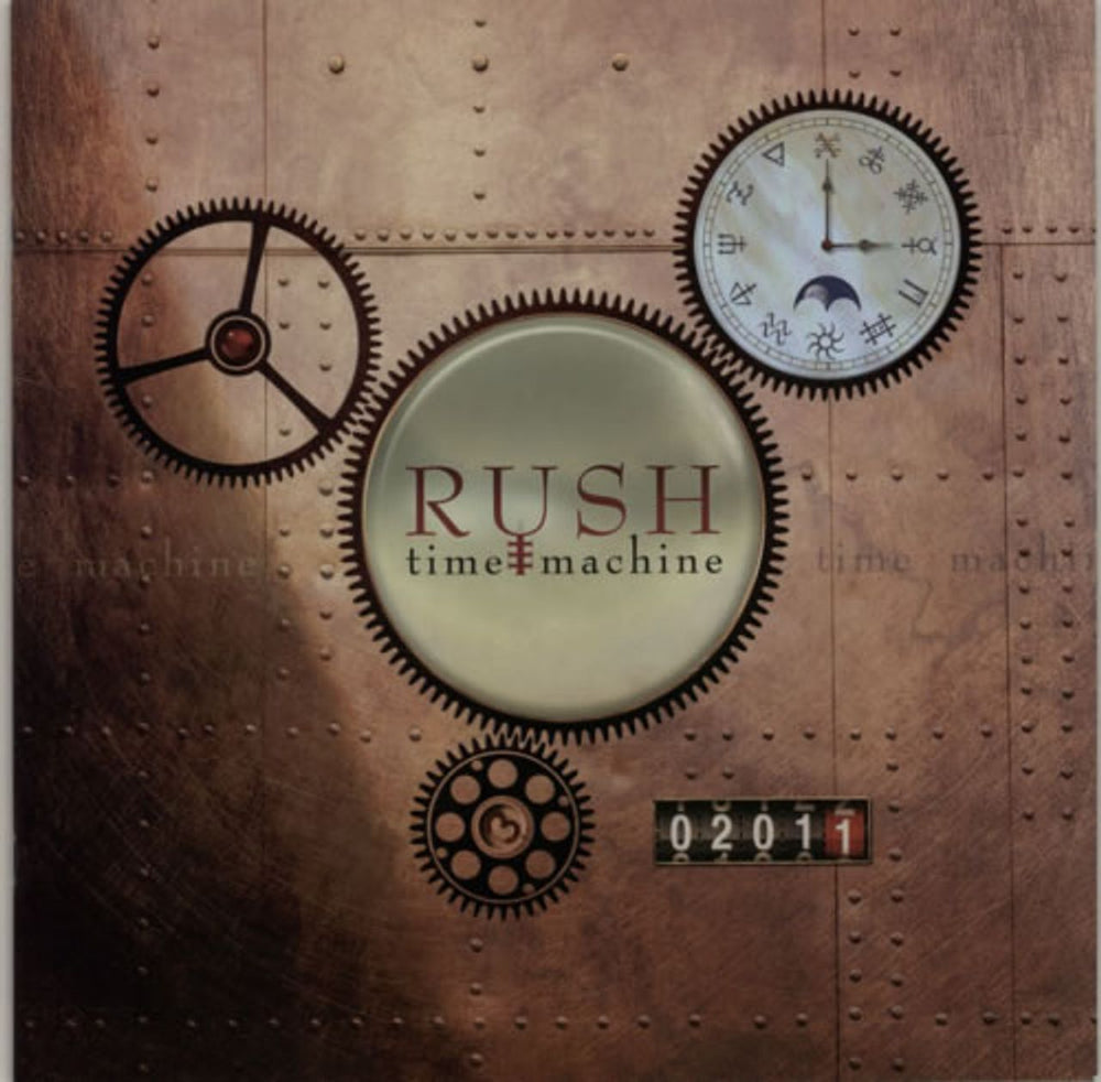 Rush Time Machine UK tour programme TOUR PROGRAMME