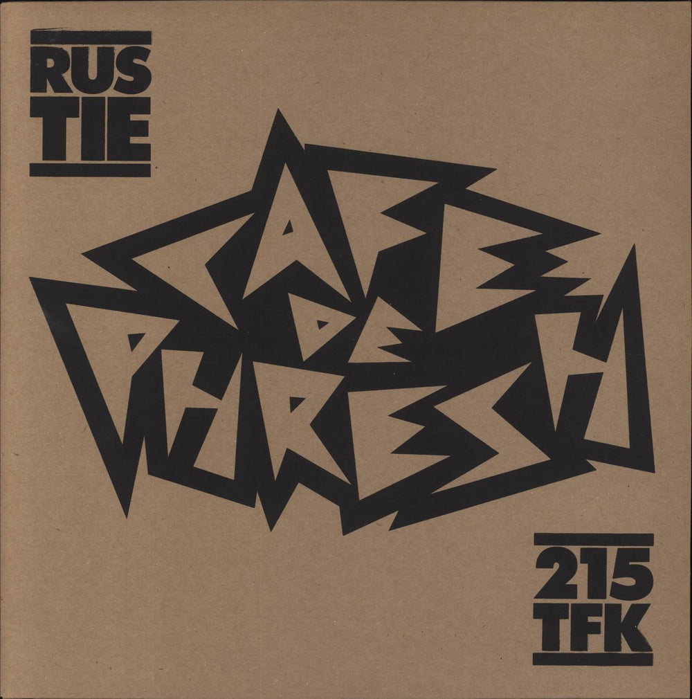 Rustie Cafe De Phresh UK Promo 12" vinyl single (12 inch record / Maxi-single) STUFF007