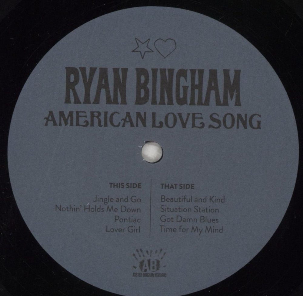 Ryan Bingham American Love Song US 2-LP vinyl record set (Double LP Album) 0162LAM851071