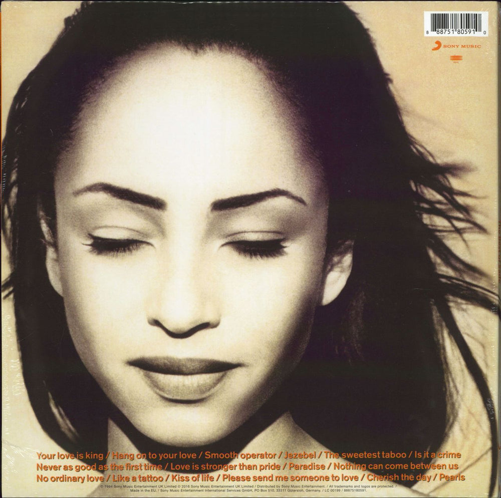 Sade The Best Of Sade - Sealed UK 2-LP vinyl record set (Double LP Album) 888751805910