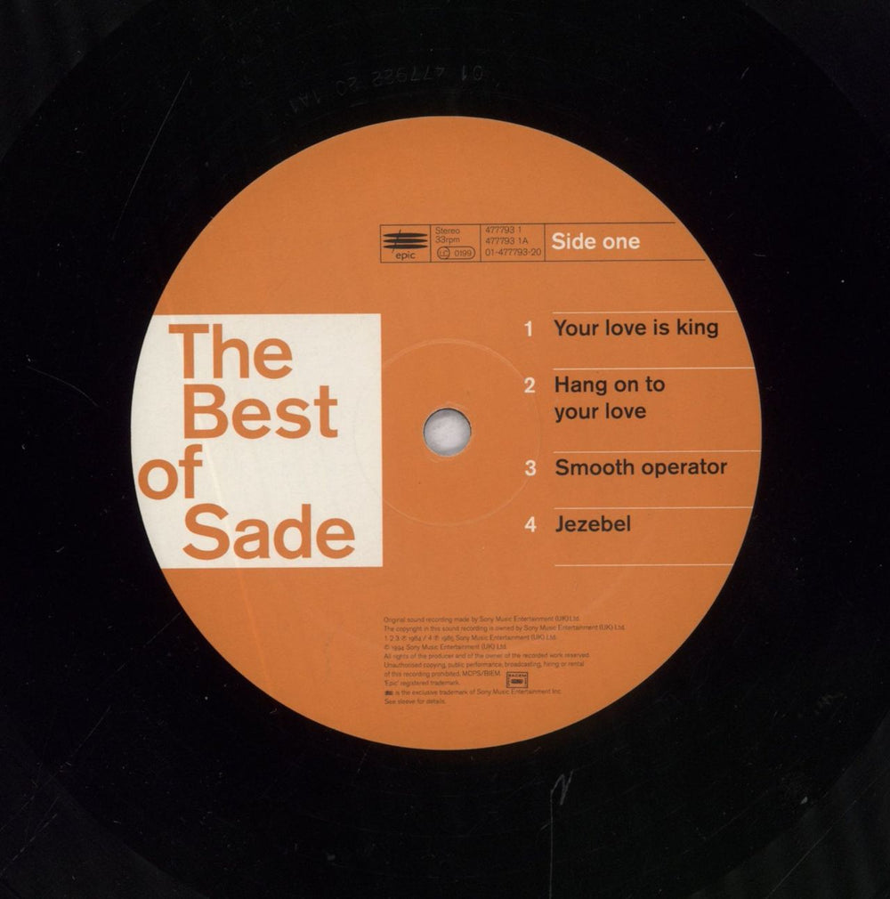 Sade The Best Of Sade UK 2-LP vinyl record set (Double LP Album) 5099747779312