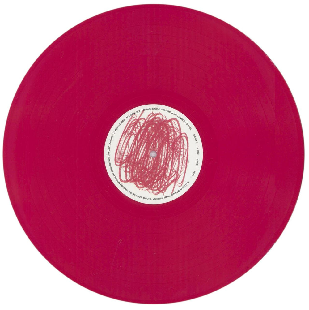 Samia Honey - Magenta Vinyl + Yellow Flexi US vinyl LP album (LP record) 7DQLPHO846031