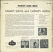 Sammy Davis Jr Porgy And Bess UK vinyl LP album (LP record)