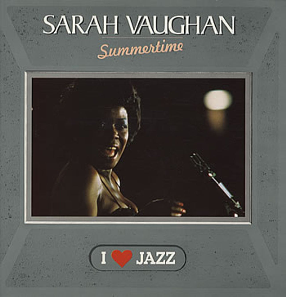 Sarah Vaughan Summertime Dutch vinyl LP album (LP record) CBS21114