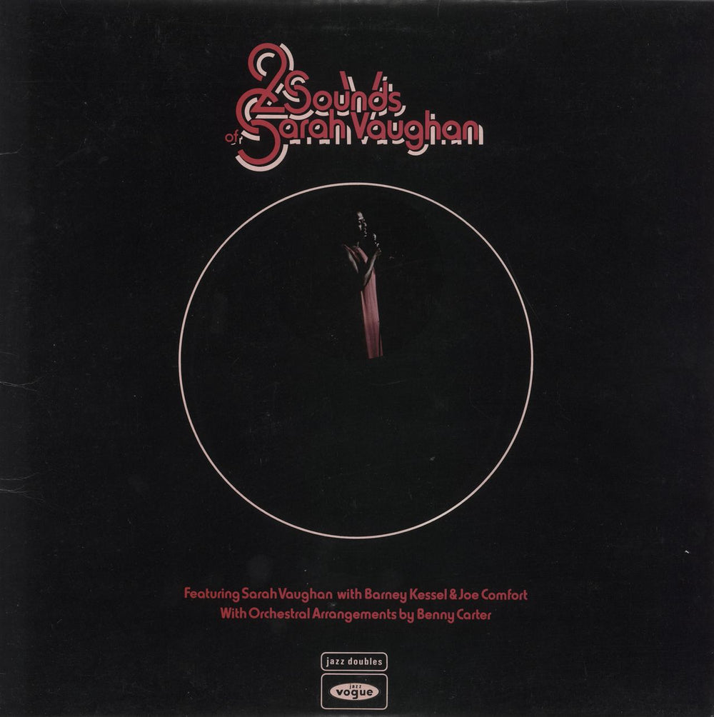 Sarah Vaughan Two Sounds Of Sarah Vaughan UK 2-LP vinyl record set (Double LP Album) VJD543
