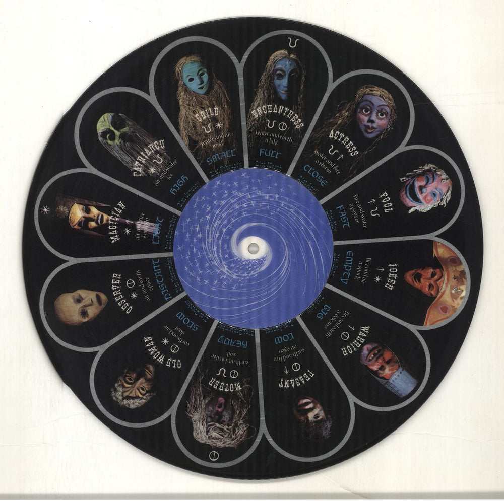 Saturnalia Magical Love + Booklet UK picture disc LP (vinyl picture disc album) TRIX1SP