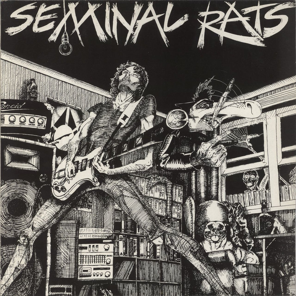 Seminal Rats Omnipotent US vinyl LP album (LP record) GOESON10