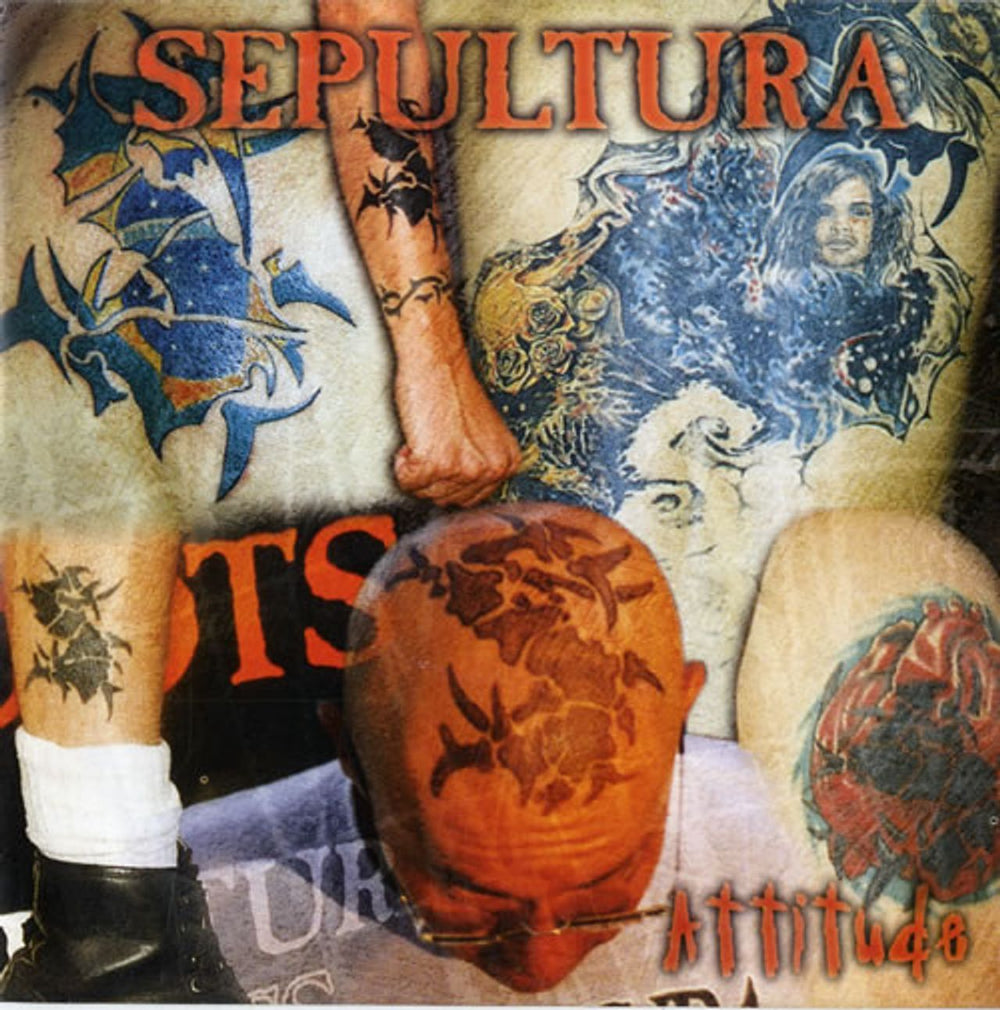 Sepultura Attitude UK 7" vinyl single (7 inch record / 45) RR2299-7