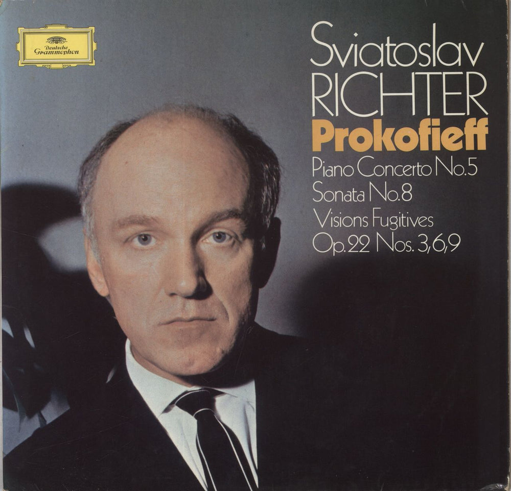 Sergei Prokofiev Prokofieff: Piano Concerto No.5 / Sonata No.8 / Visions Fugitives Op.22 Nos. 3,6,9 German vinyl LP album (LP record) 2538073