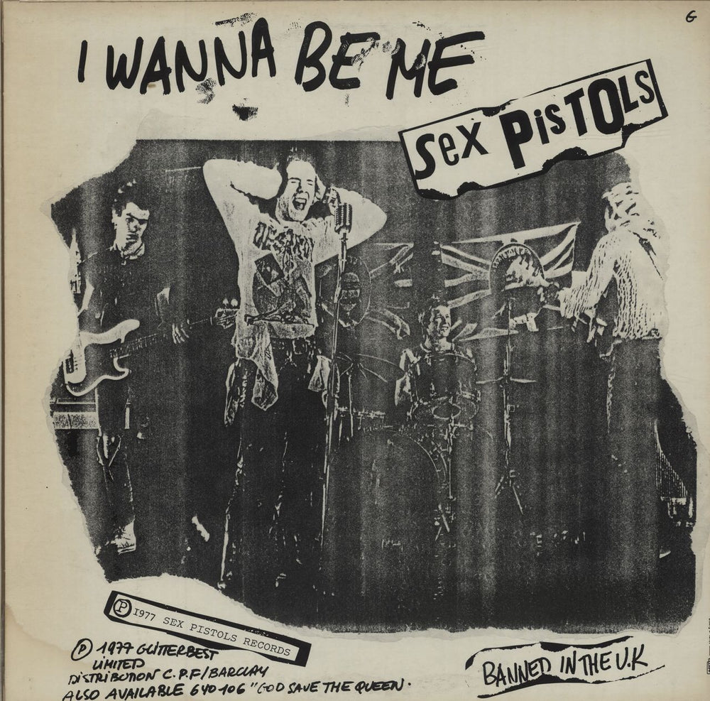 Sex Pistols Anarchy In The UK - EX French 12" vinyl single (12 inch record / Maxi-single) SEX12AN211616