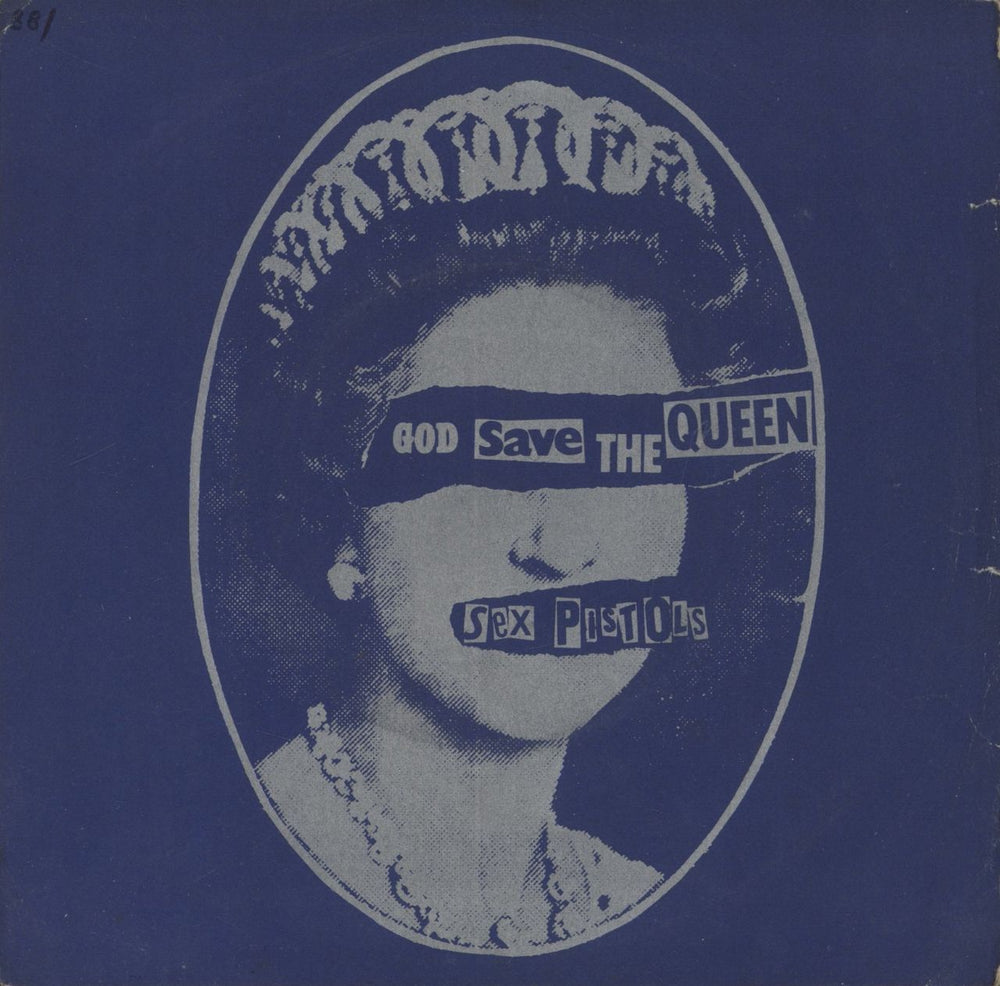 Sex Pistols God Save The Queen - A1/B1 - VG UK 7" vinyl single (7 inch record / 45) VS181