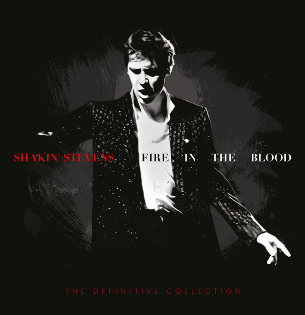 Shakin' Stevens Fire In The Blood: The Definitive Collection - Sealed UK CD Album Box Set BMGCAT458BP