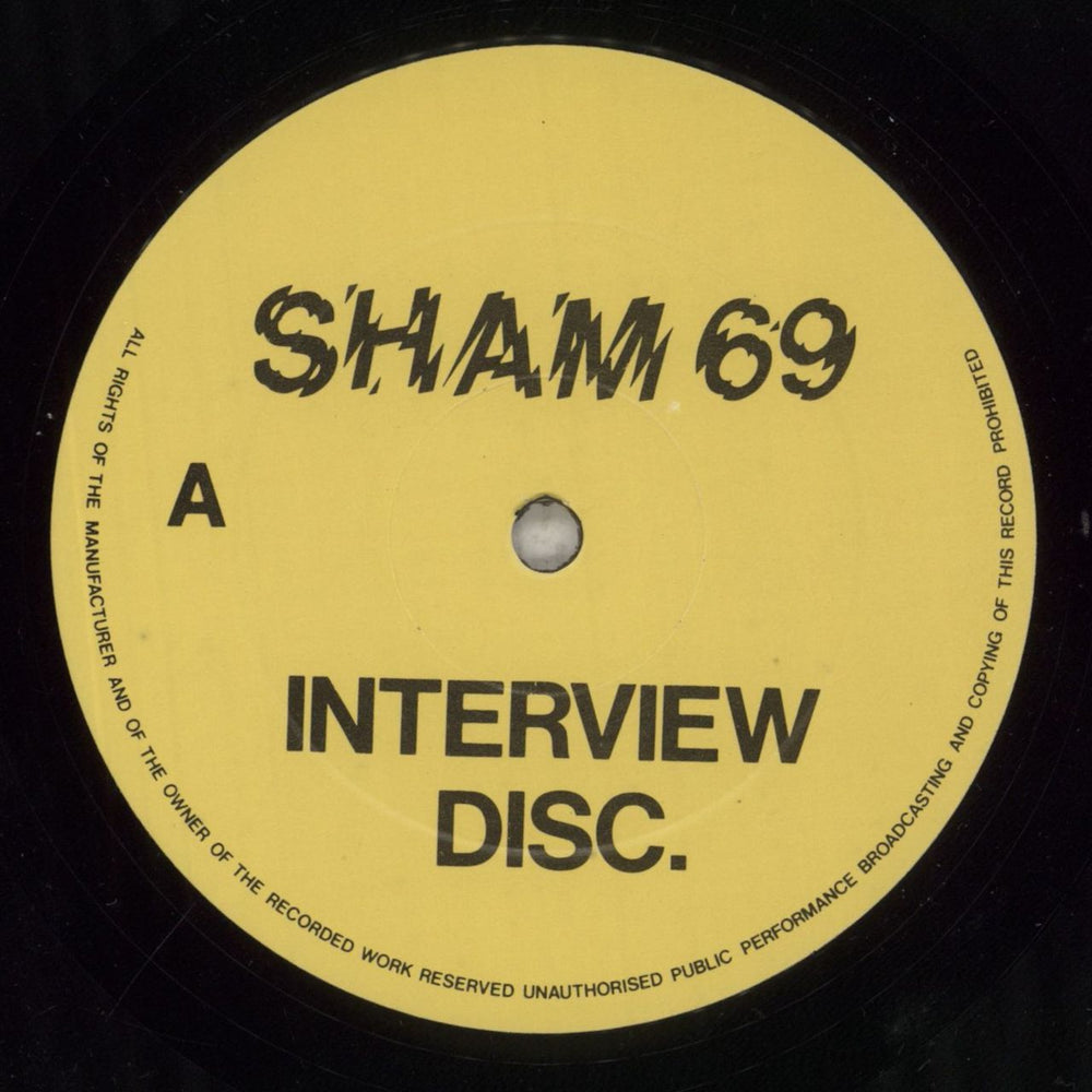 Sham 69 The Best Of & Rest Of + Interview Disc UK 2-LP vinyl record set (Double LP Album) S692LTH383692