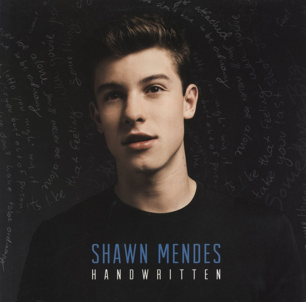 Shawn Mendes Handwritten - Blue Vinyl US vinyl LP album (LP record) B0024250-01