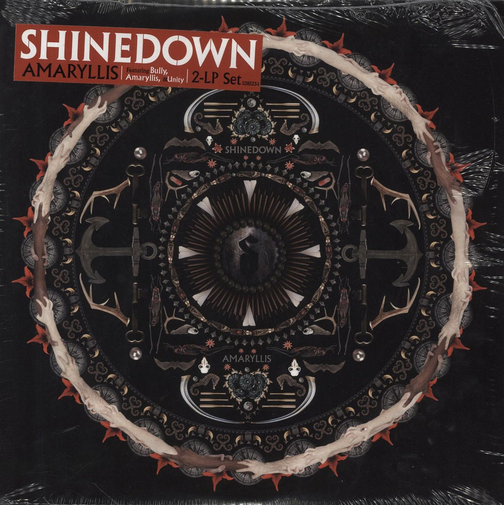 Shinedown Amaryllis US 2-LP vinyl record set (Double LP Album) 528523-1