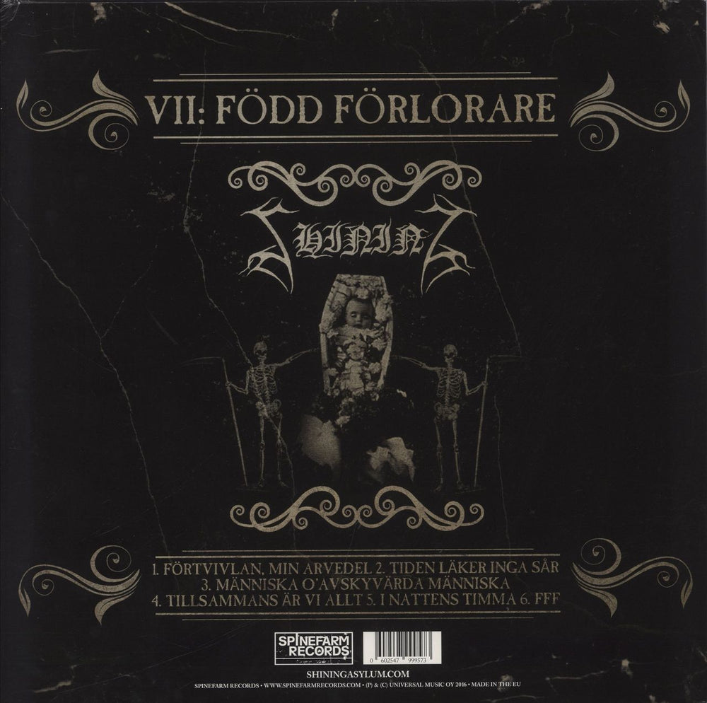 Shining VII: Född Förlorare UK 2-LP vinyl record set (Double LP Album) 602547999573