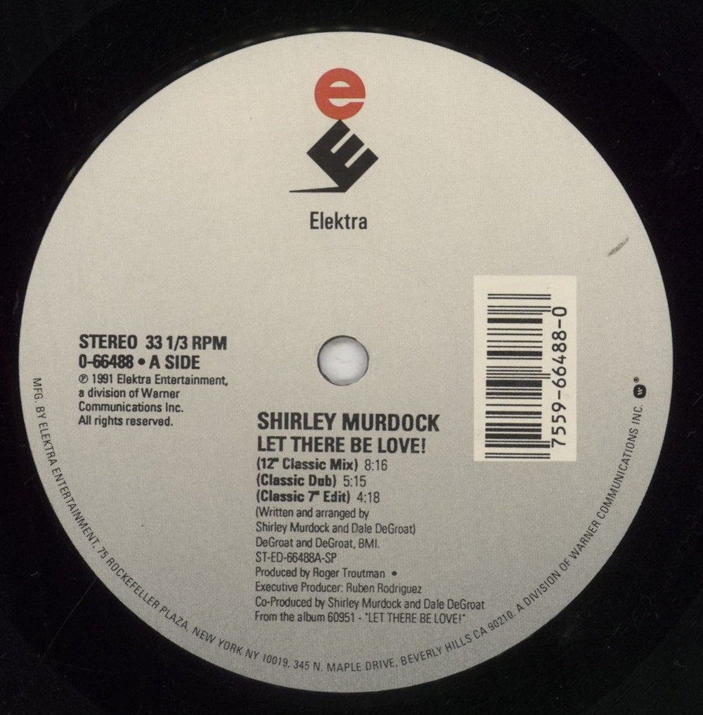 Shirley Murdock Let There Be Love! US 12" vinyl single (12 inch record / Maxi-single) S5J12LE856315