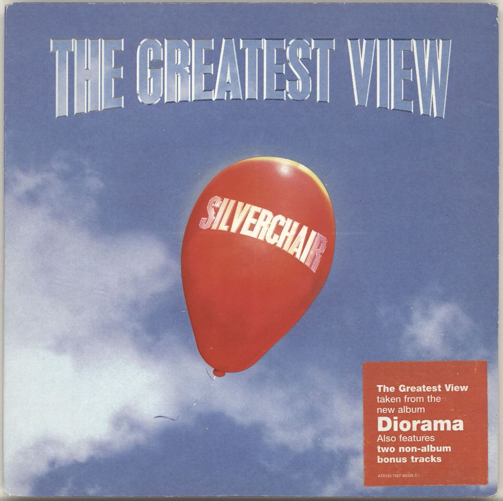 Silverchair The Greatest View UK 7" vinyl single (7 inch record / 45) AT0133