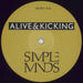 Simple Minds Alive And Kicking UK 12" vinyl single (12 inch record / Maxi-single) SIM12AL47985