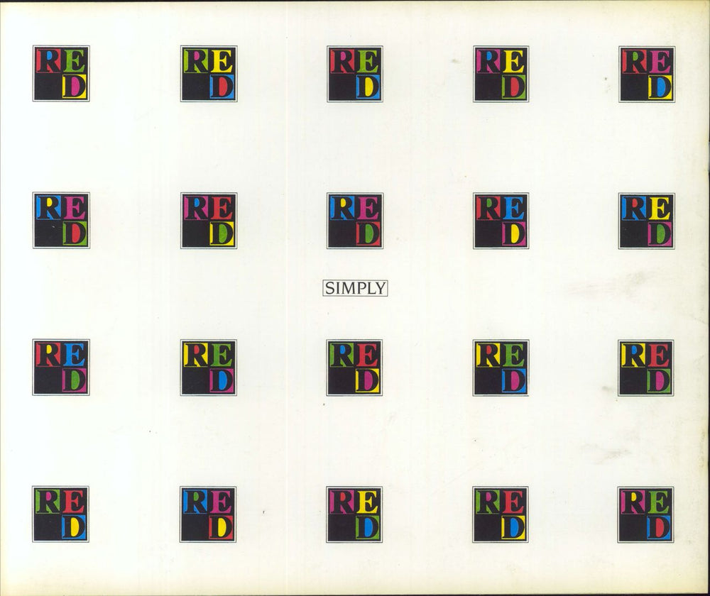 Simply Red Home 1990 UK tour programme PROGRAMME & TICKET