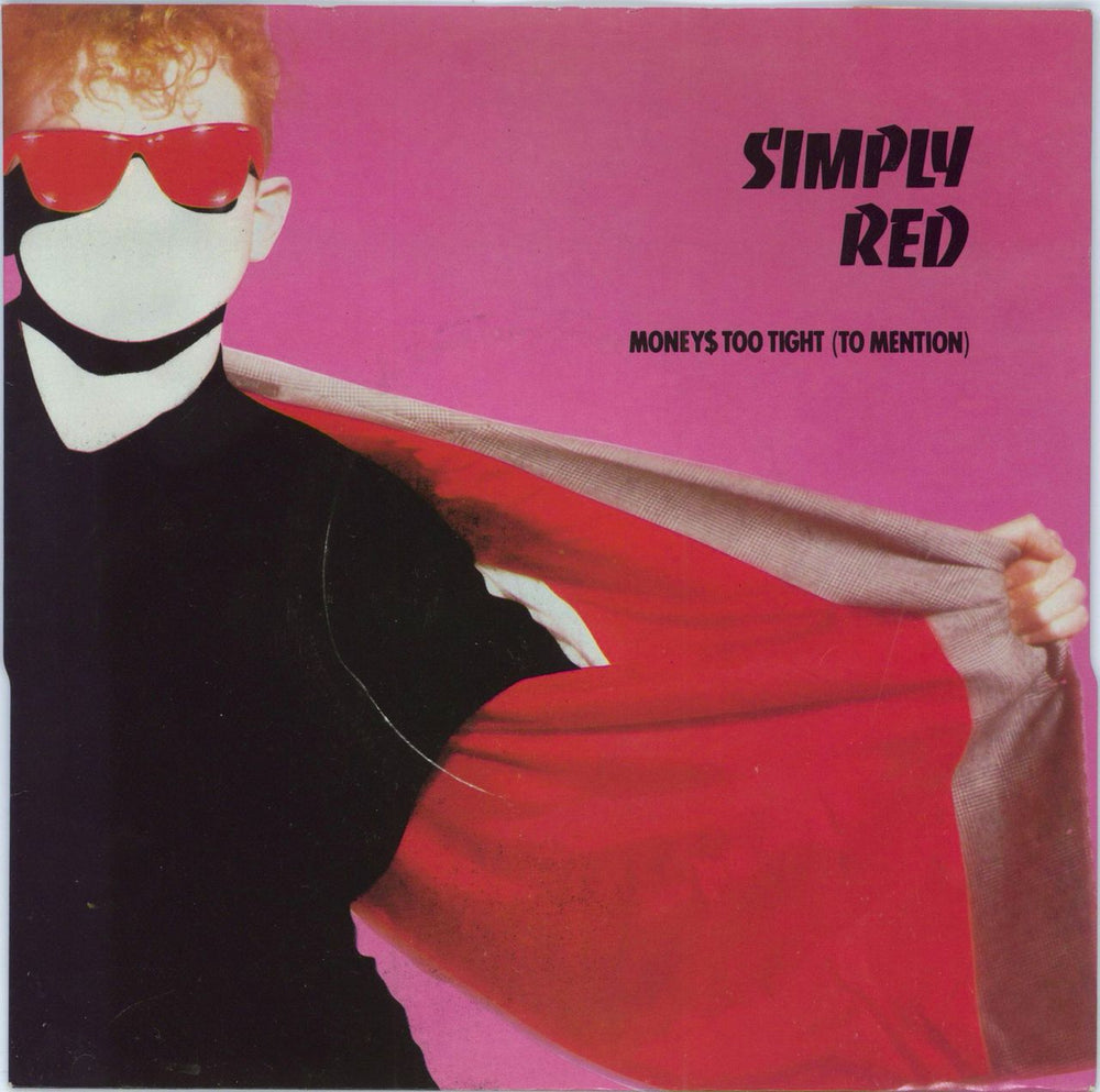 Simply Red Money's Too Tight (To Mention) - Jukebox UK 7" vinyl single (7 inch record / 45) EKR9