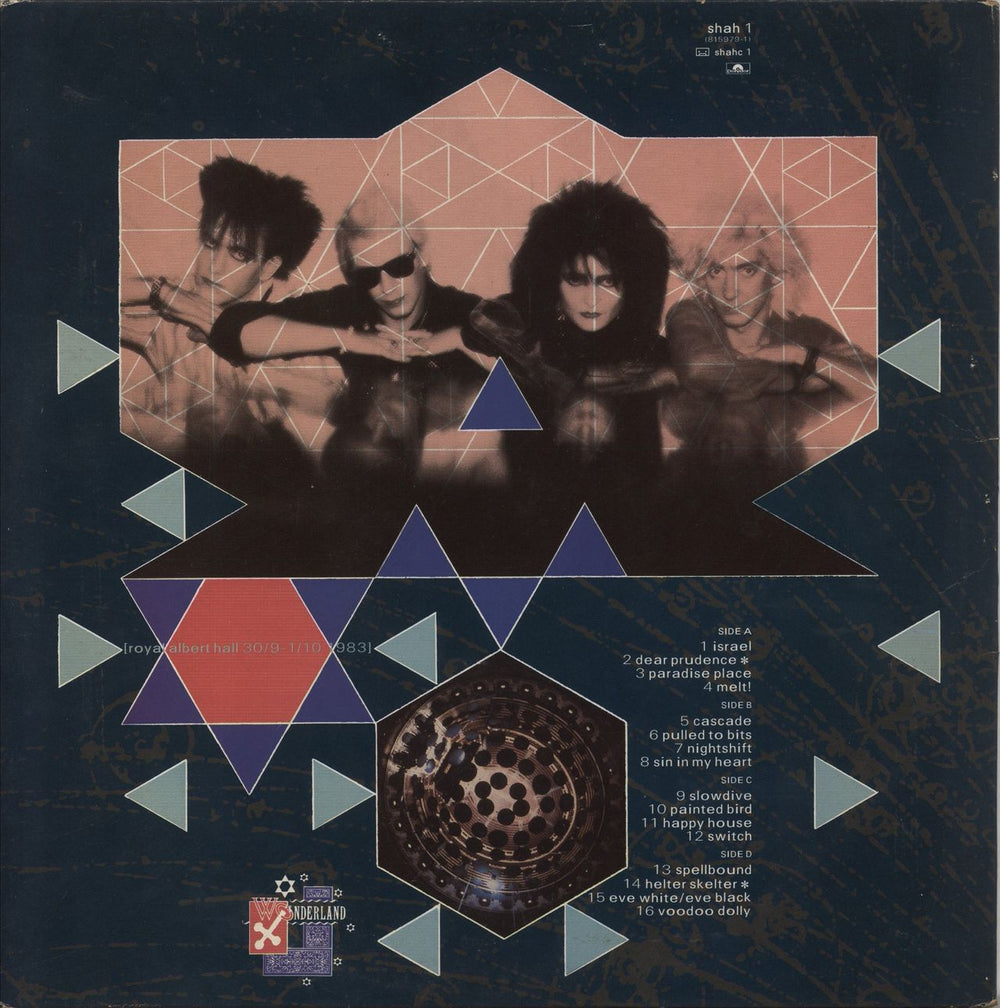 Siouxsie & The Banshees Nocturne - VG UK 2-LP vinyl record set (Double LP Album)