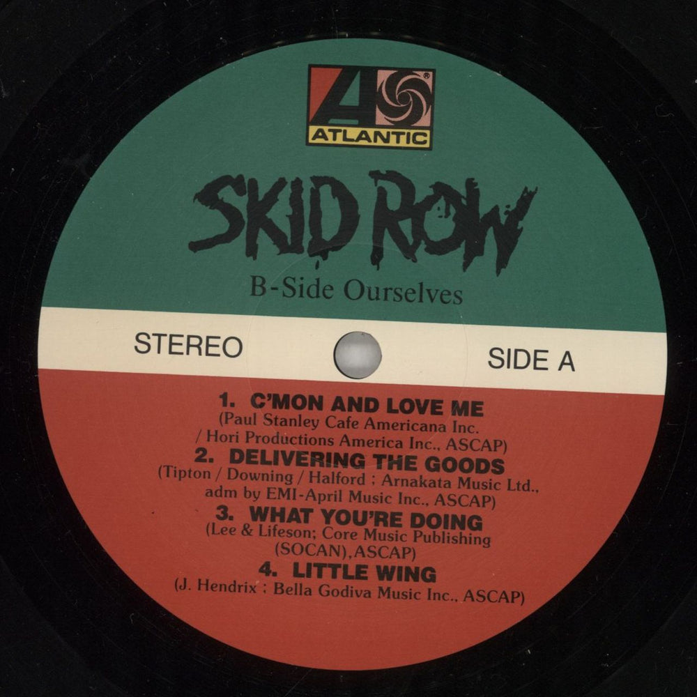 Skid Row (80s) B-Side Ourselves South Korean 12" vinyl single (12 inch record / Maxi-single) SRO12BS872056