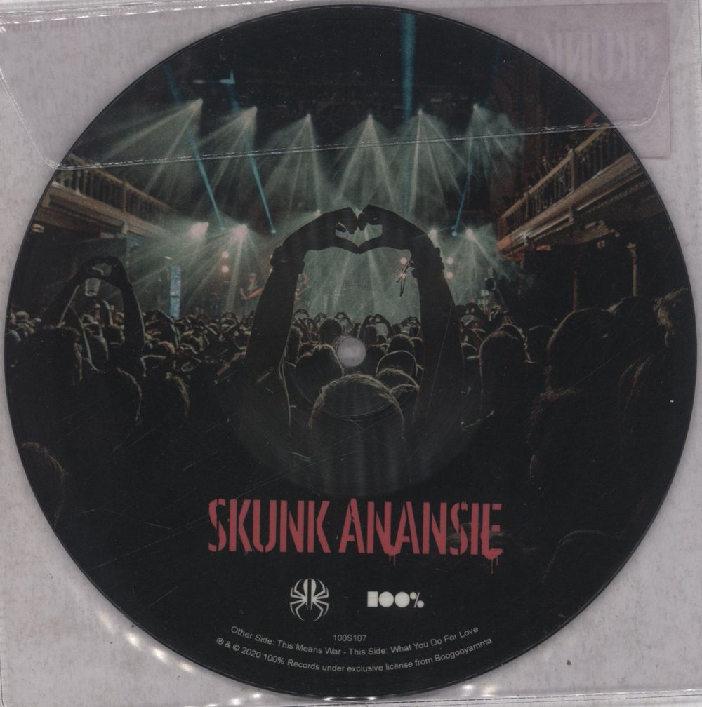 Skunk Anansie This Means War UK 7" vinyl picture disc (7 inch picture disc single) 5060204803789