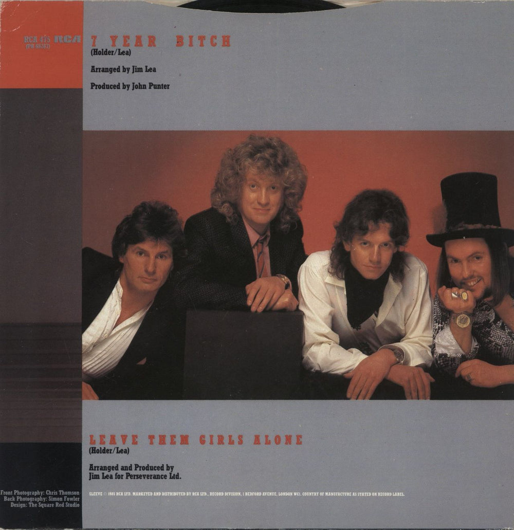 Slade 7 Year Bitch UK 7" vinyl single (7 inch record / 45)