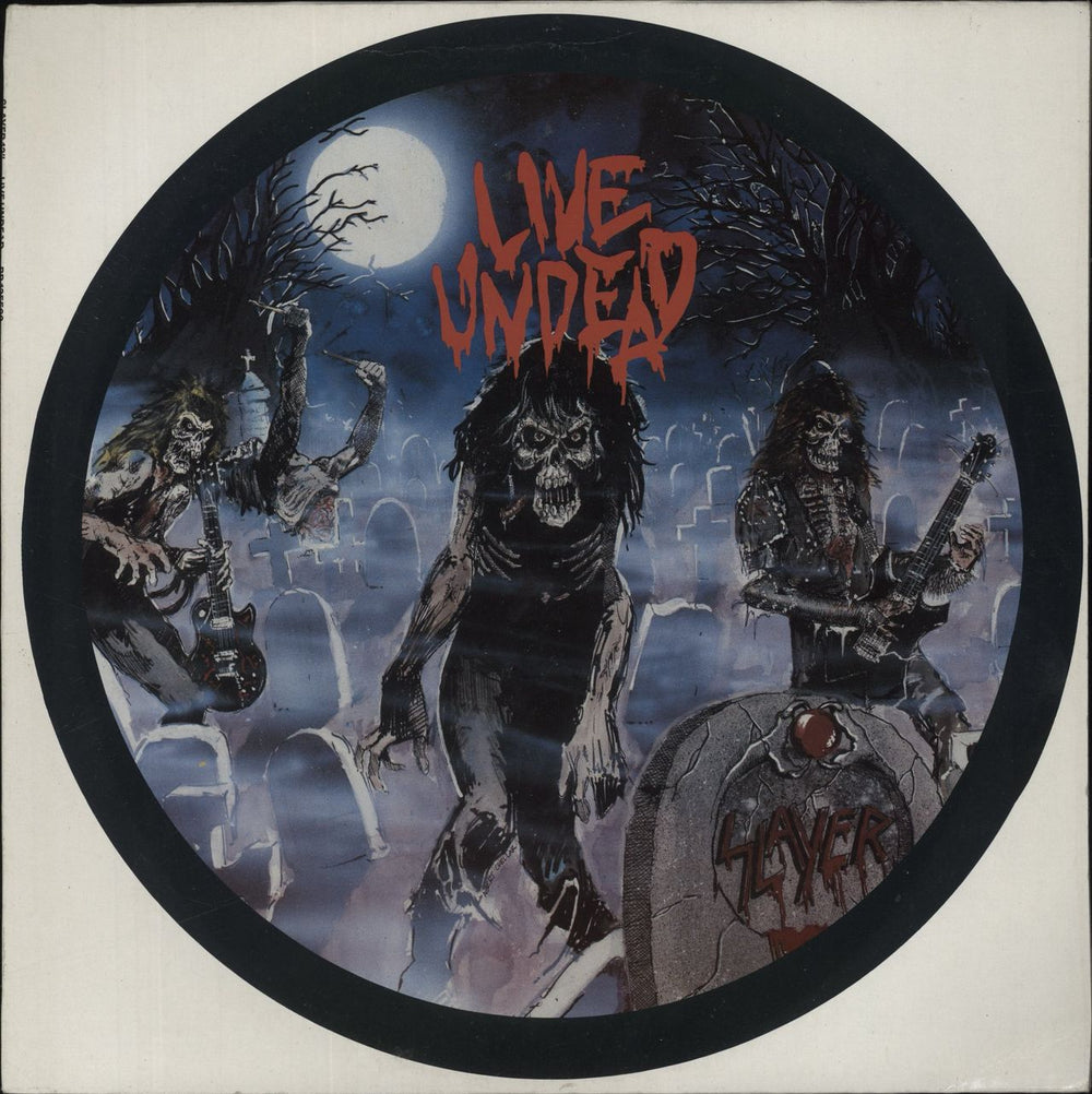 Slayer Live Undead Dutch 12" vinyl single (12 inch record / Maxi-single) RR125500